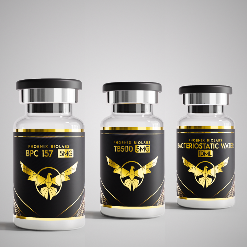 Wolverine Stack 10mg | BPC-157 5mg + TB-500 5mg + Bac Water