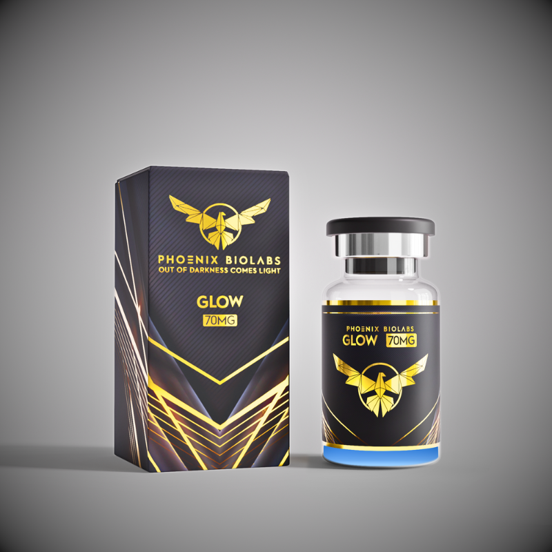 Glow Blend 70mg | BPC-157 10mg + TB-500 10mg + GHK-Cu 50mg