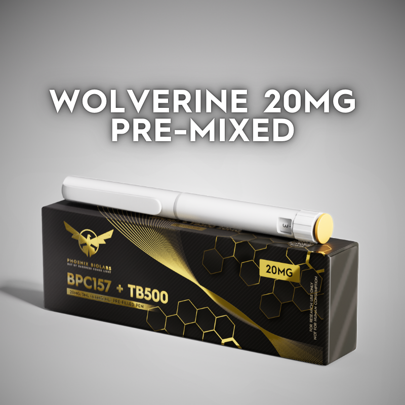 Wolverine Stack 20mg | BPC-157 + TB-500 20mg Premixed Research Pen